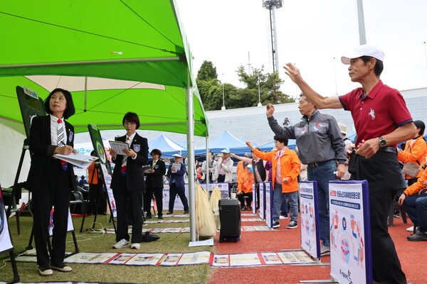 한궁 경기 진행사진. ⓒ소셜포커스